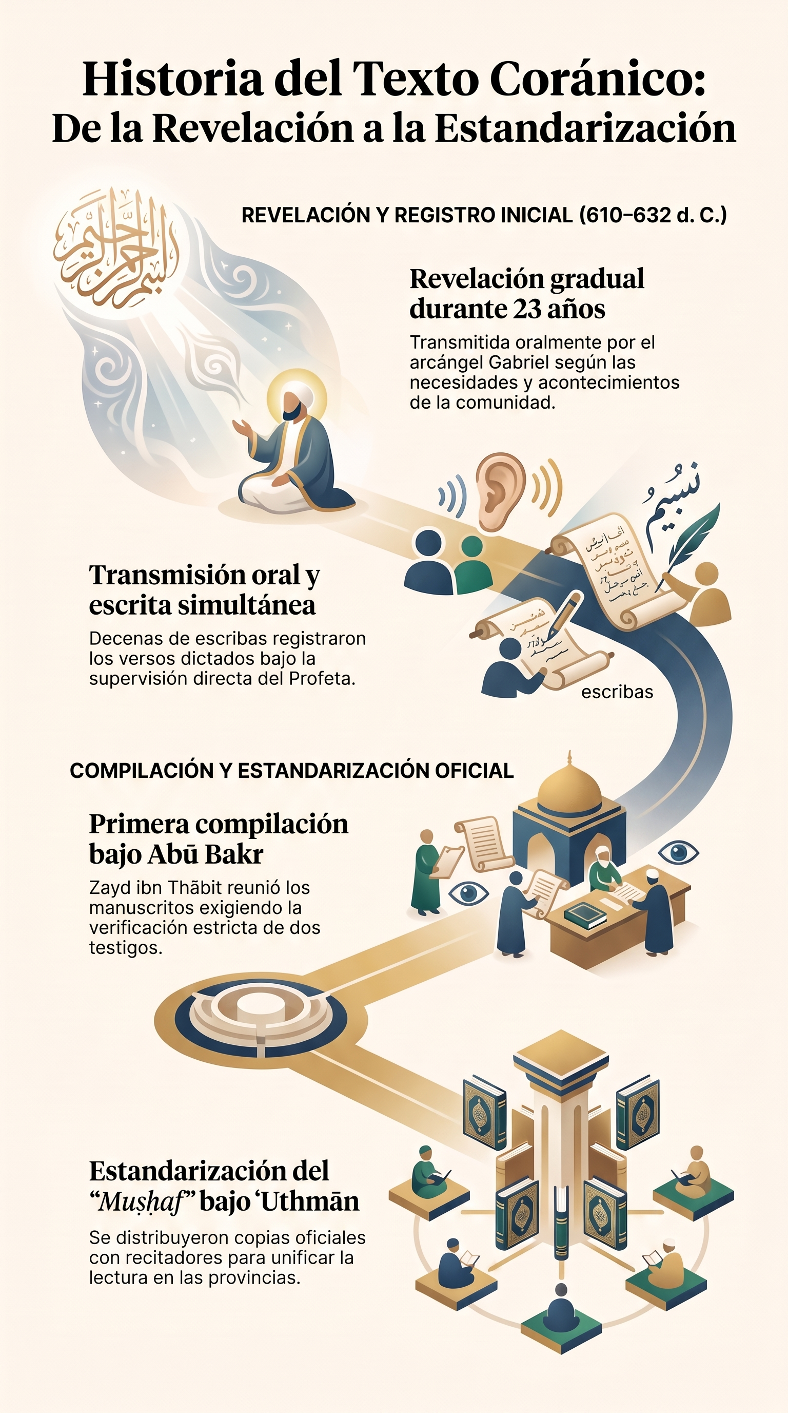 Infografía: La visión islámica del Corán