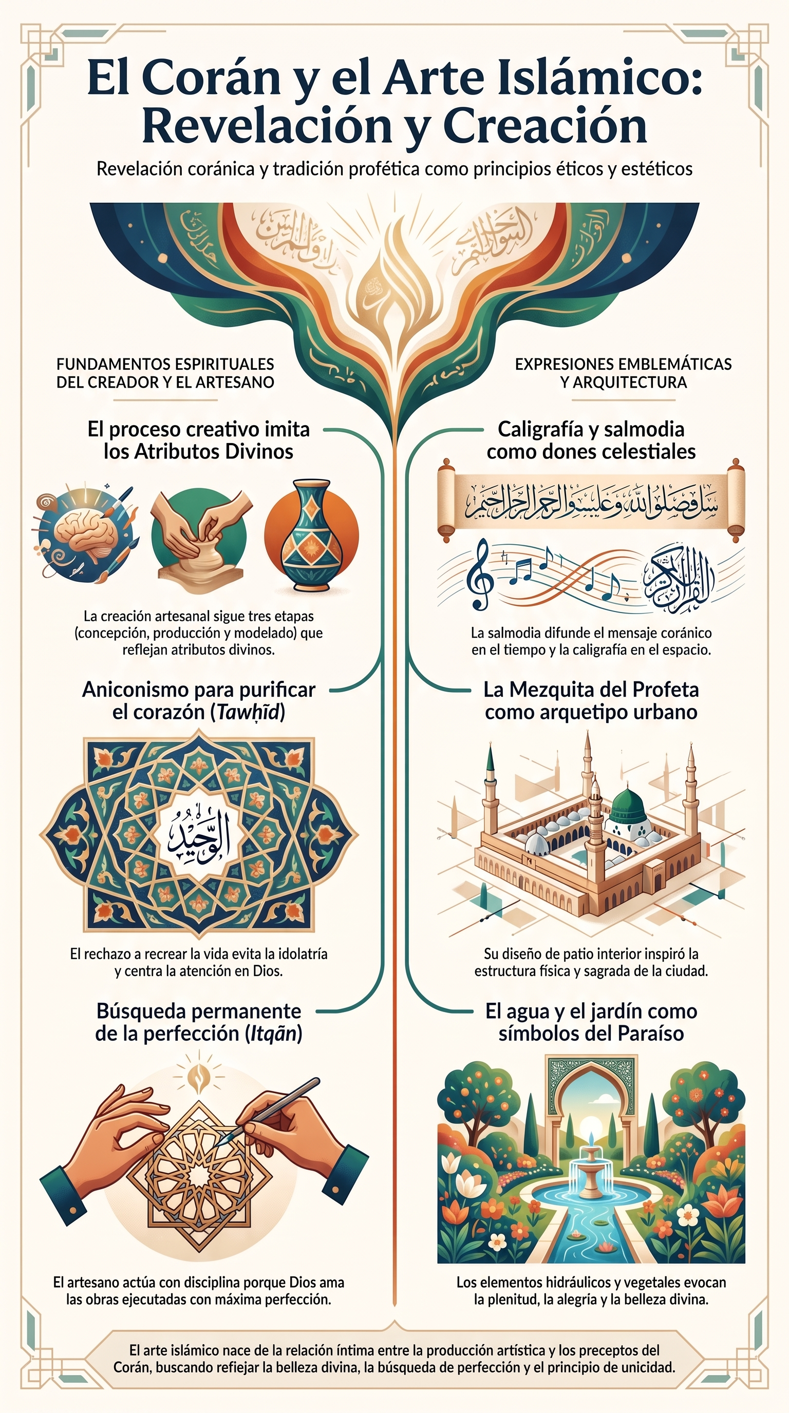 Infografía: El Corán y el arte islámico