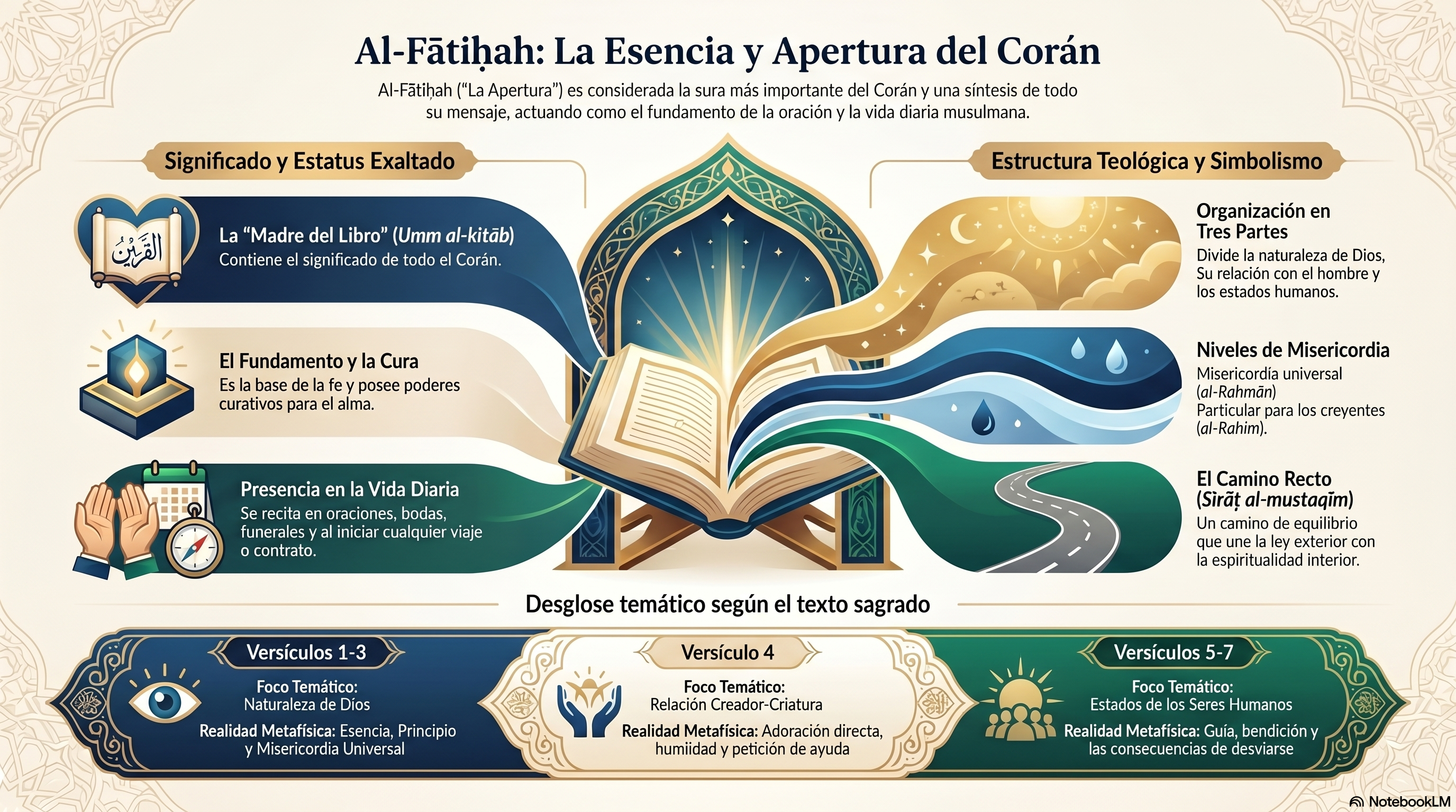 Infografía: 1. al-Fātiḥah