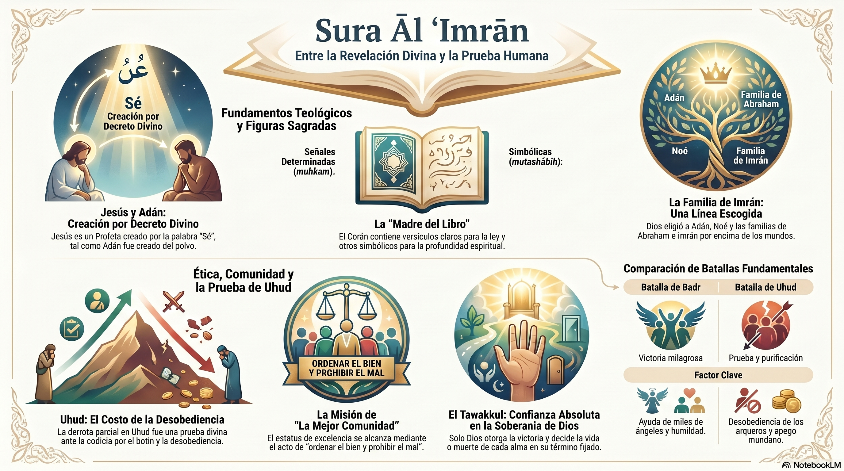 Infografía: 3. Āl ʿImrān