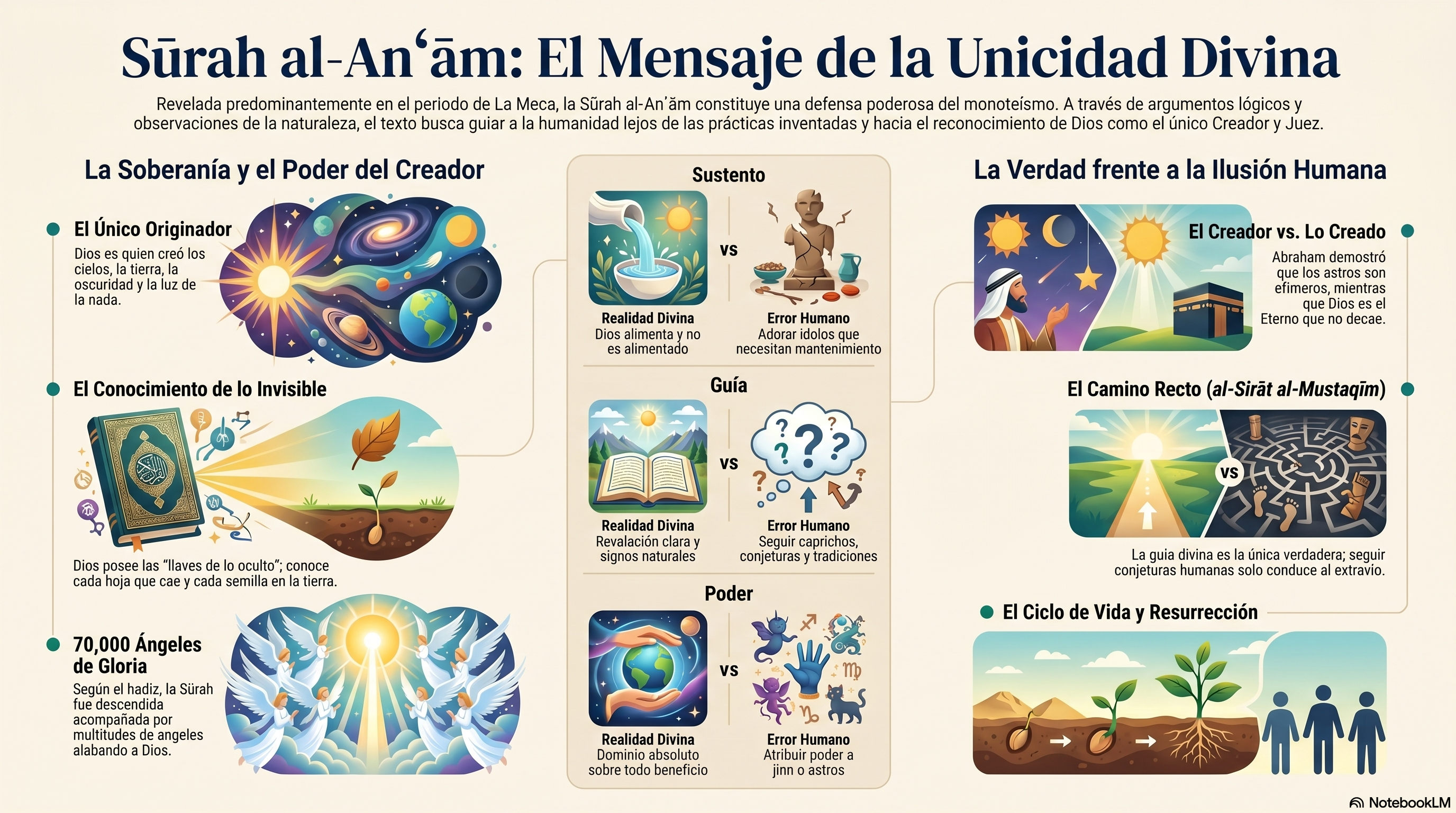 Infografía: 6. al-Anʿām