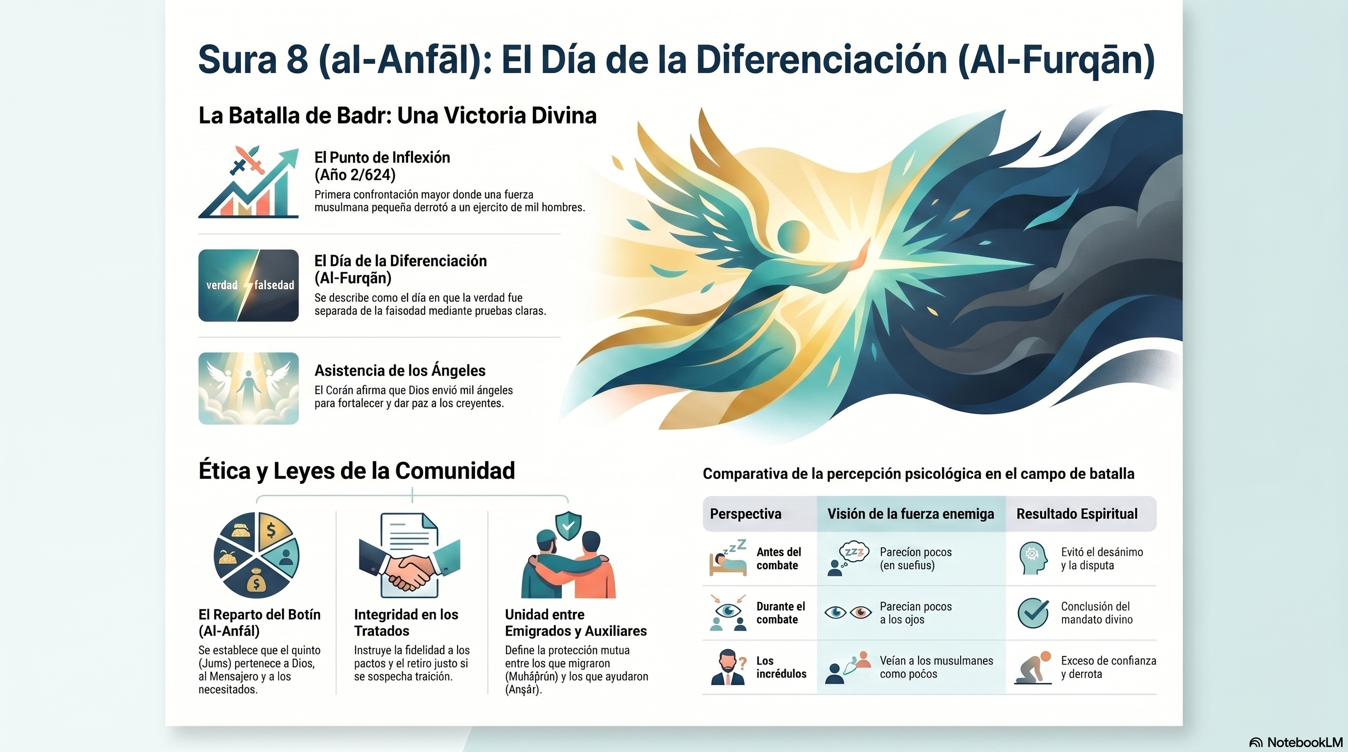 Infografía: 8. al-Anfāl