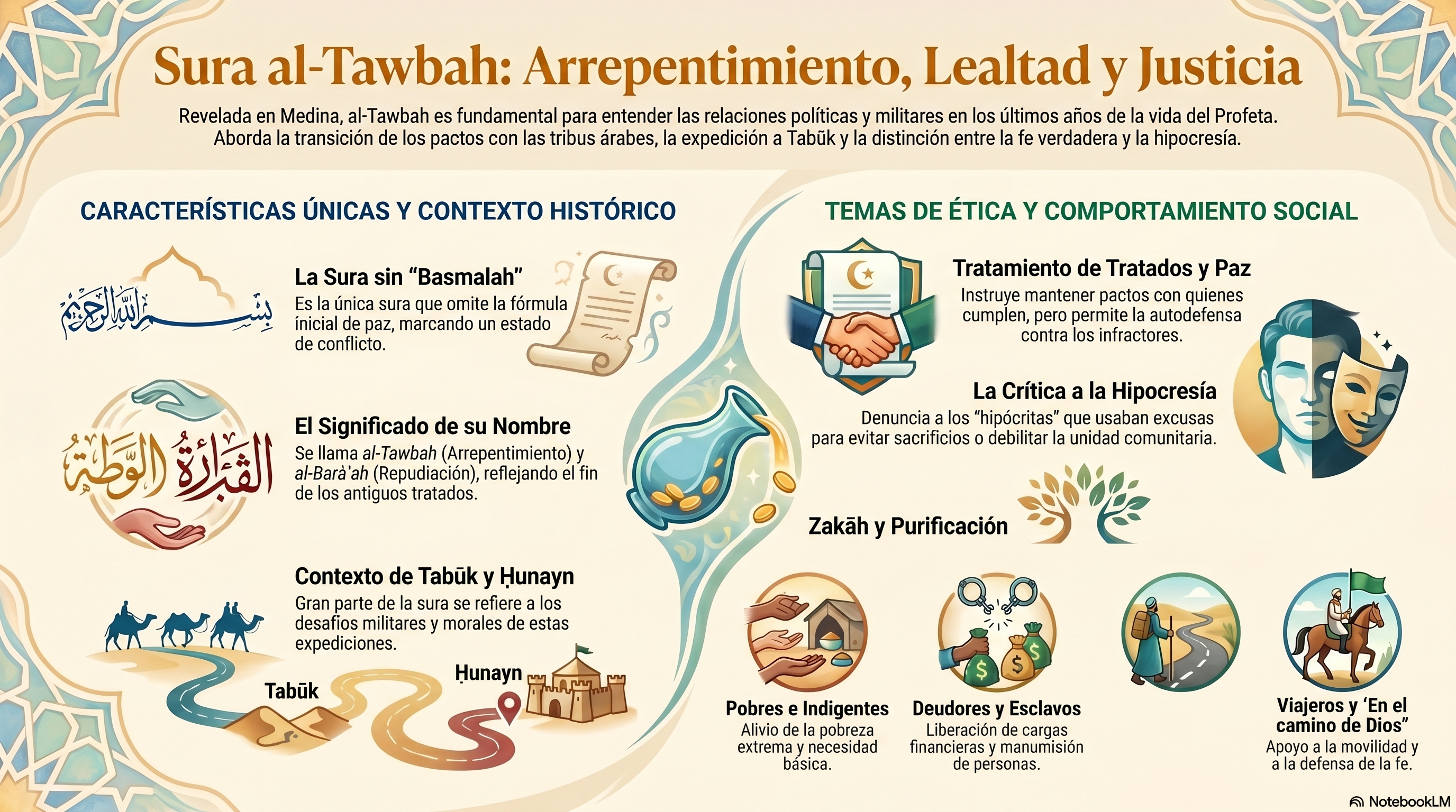 Infografía: 9. al-Tawbah