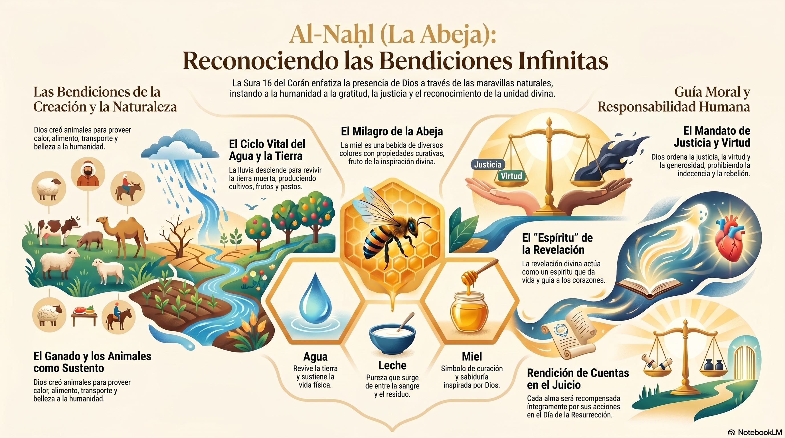 Infografía: 16. al-Naḥl