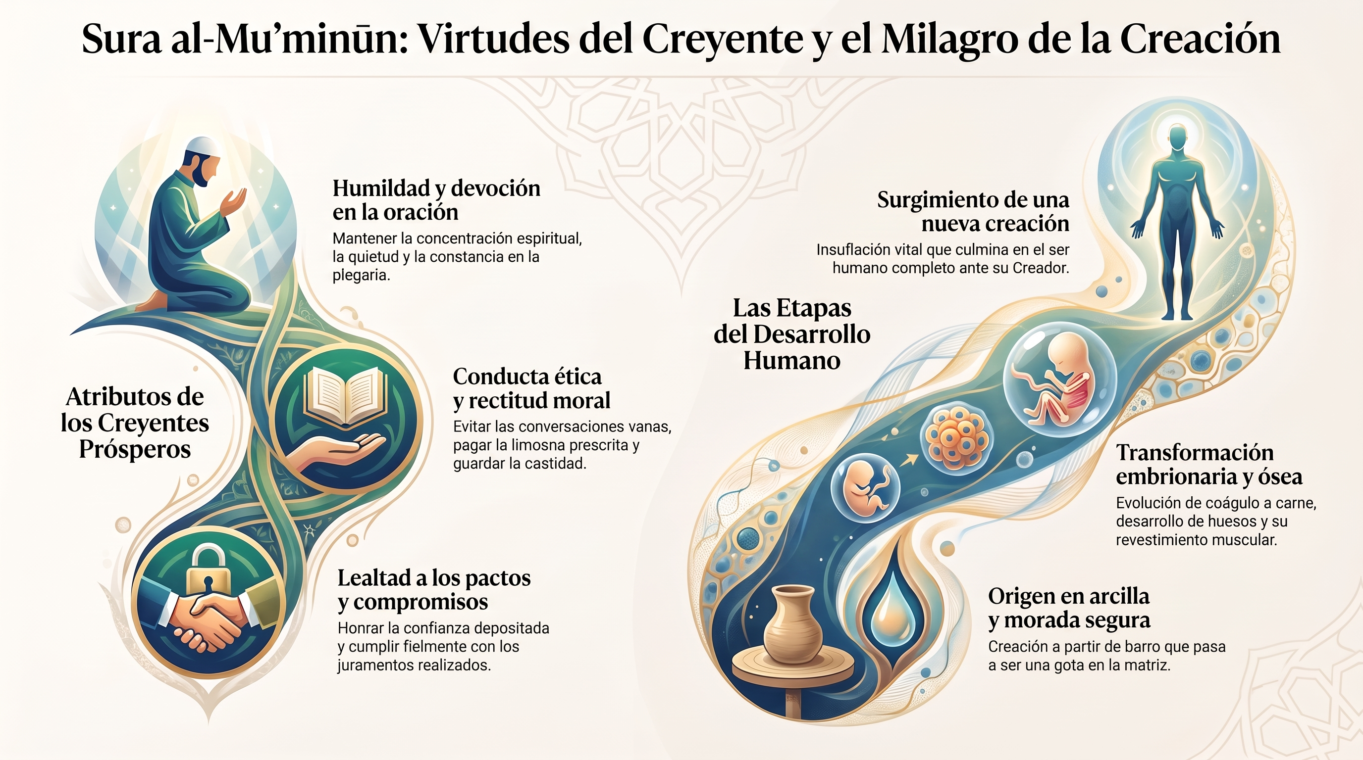 Infografía: 23. al-Muʾminūn