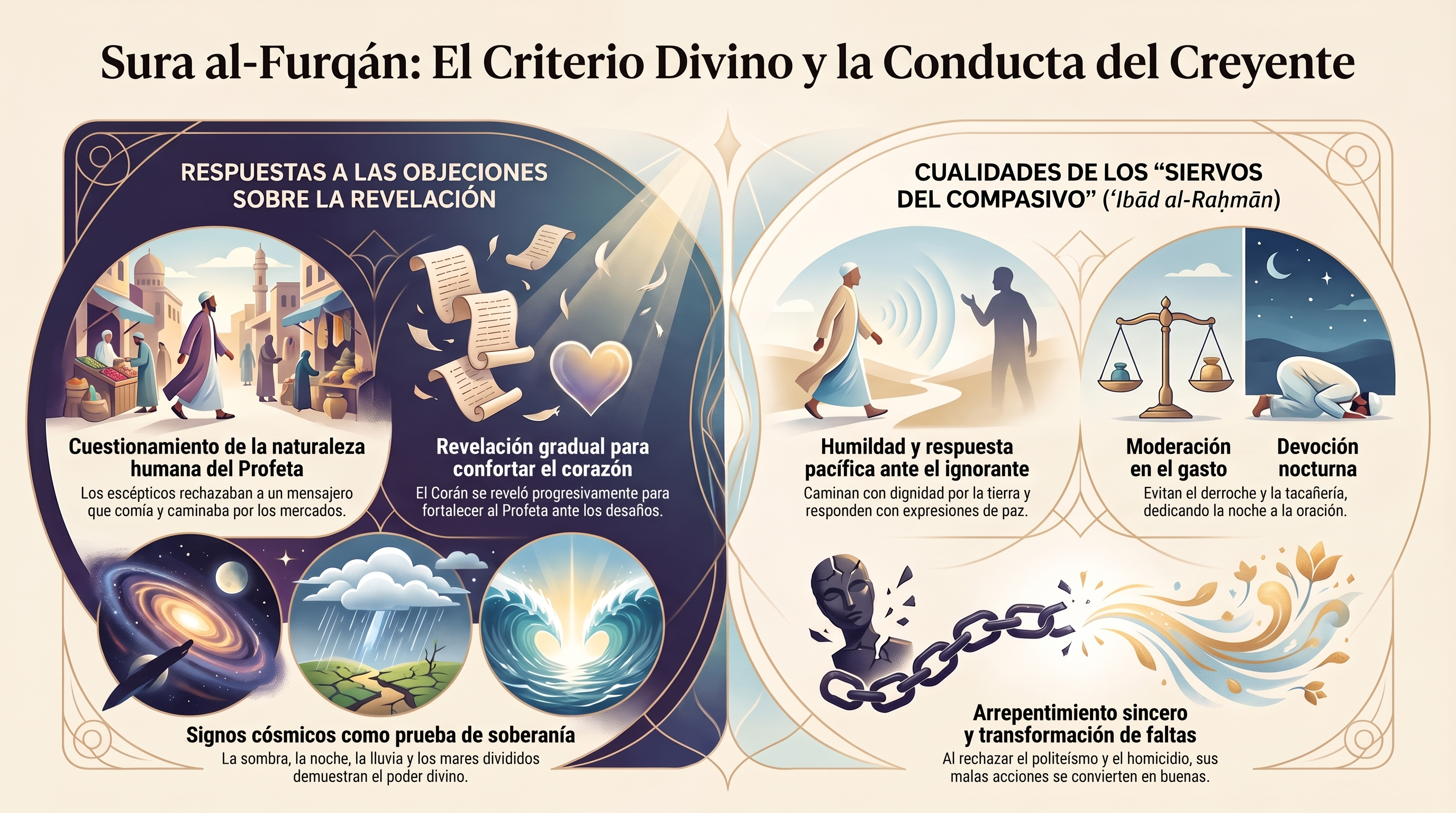 Infografía: 25. al-Furqān