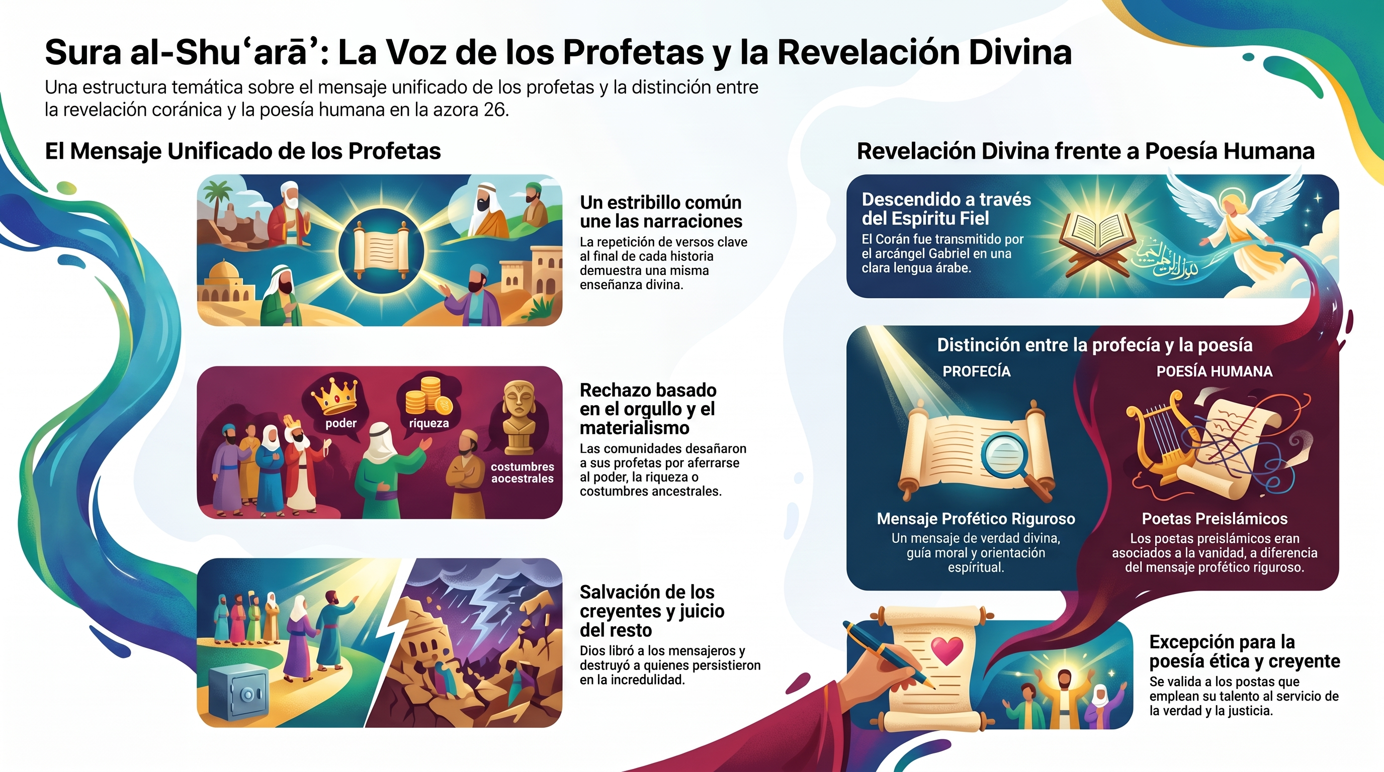 Infografía: 26. al-Shuʿarāʾ