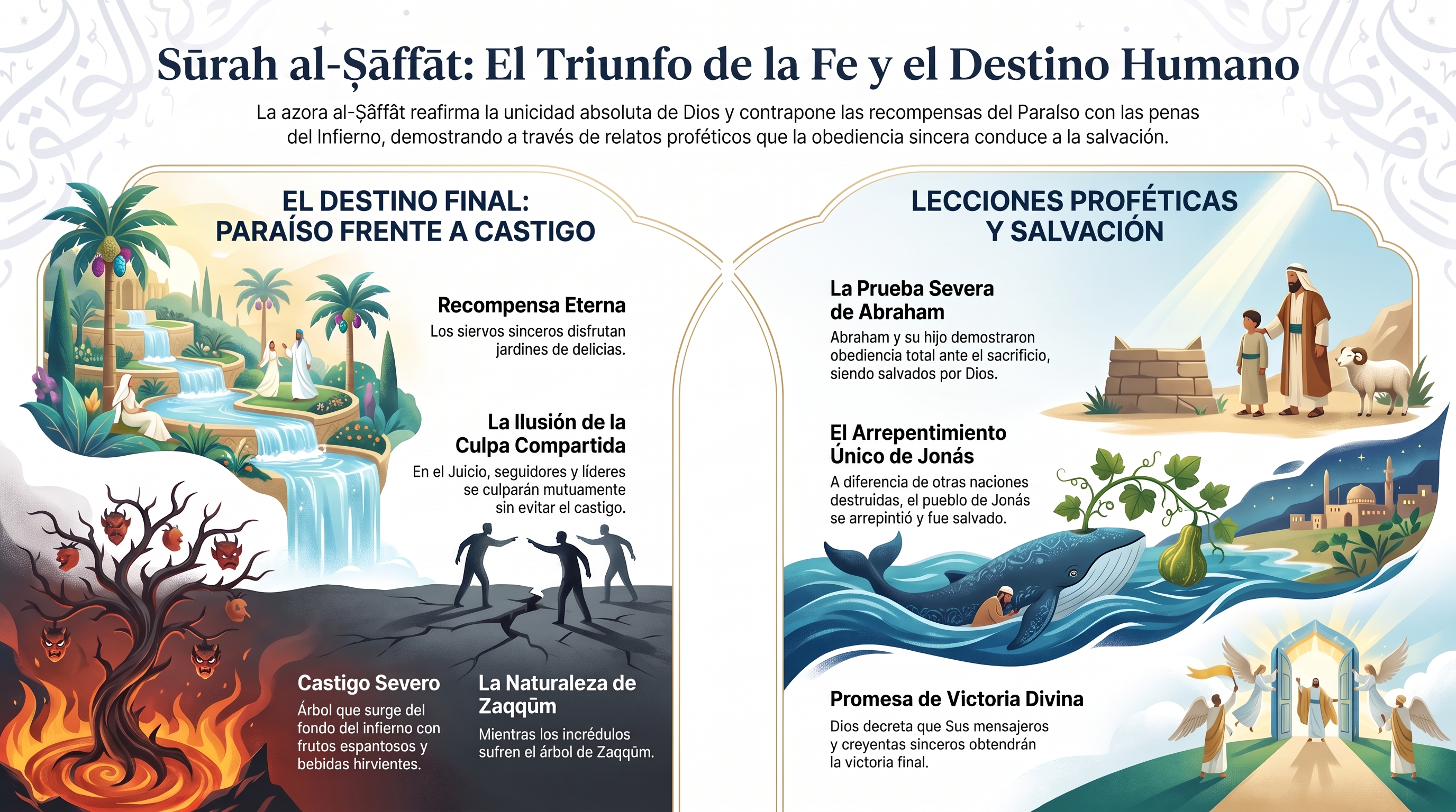 Infografía: 37. al-Ṣāffāt