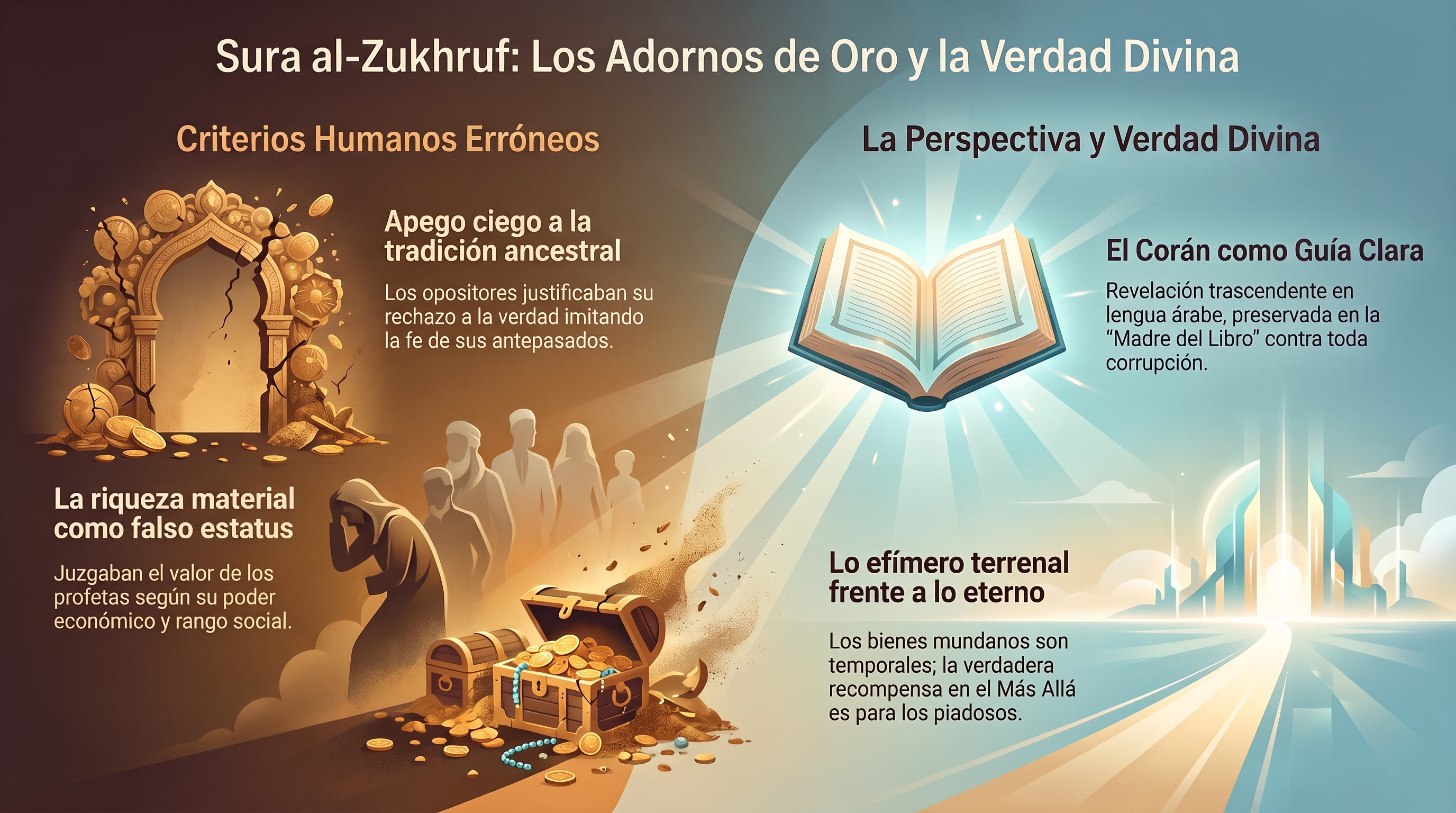 Infografía: 43. al-Zujruf