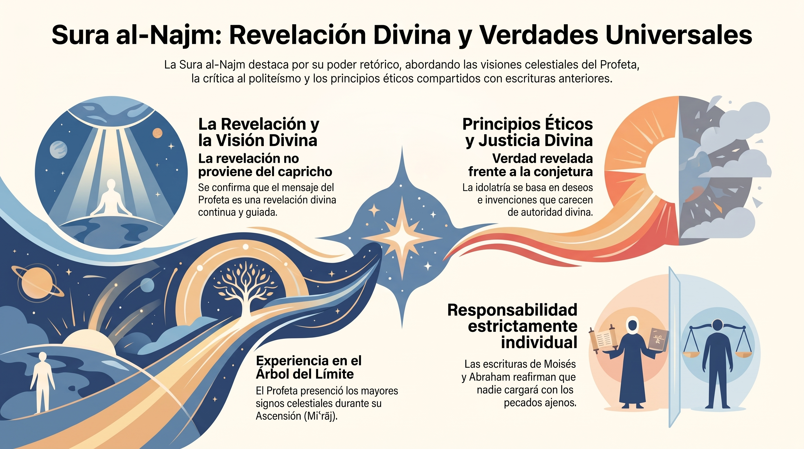 Infografía: 53. al-Naŷm