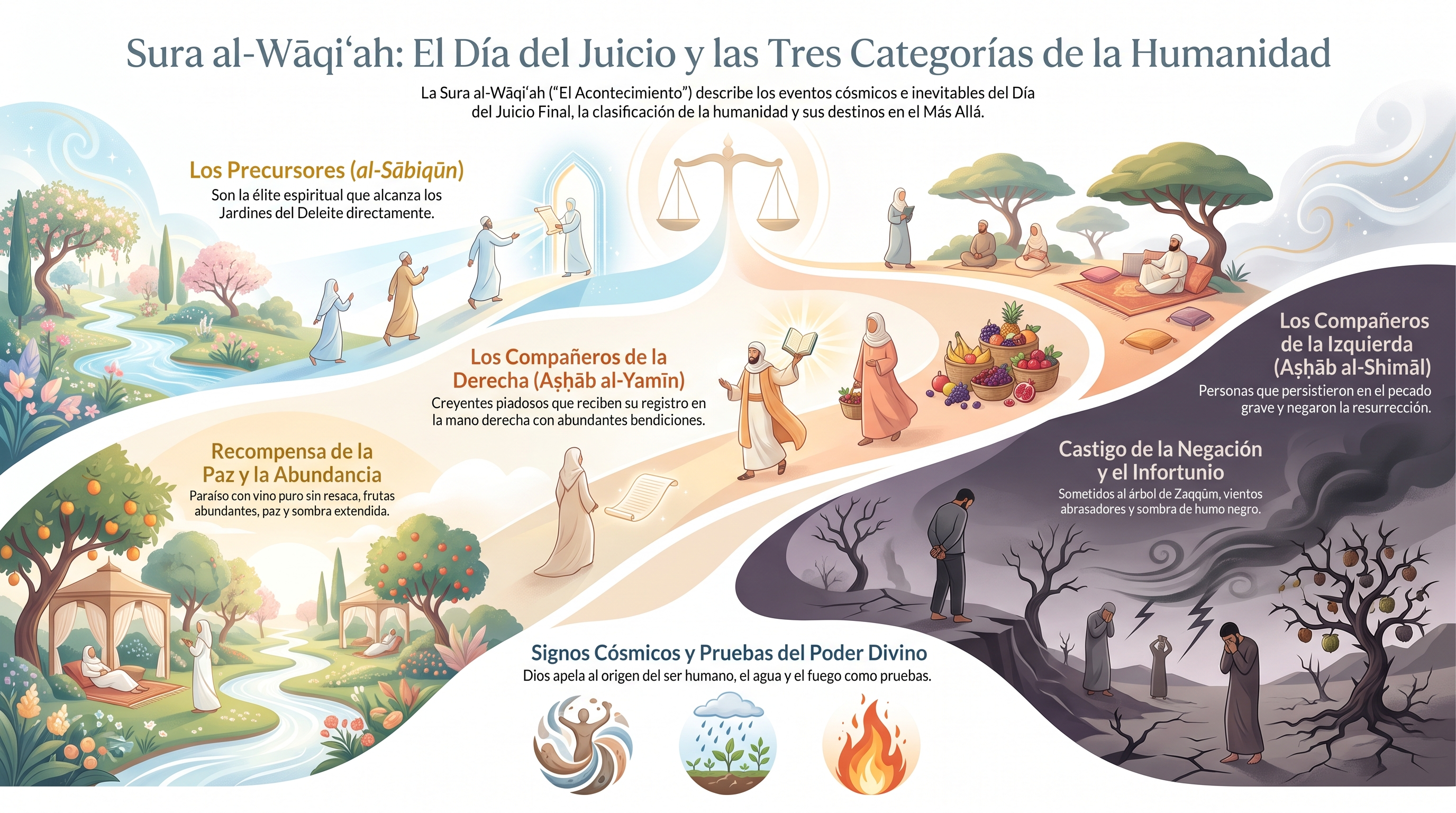 Infografía: 56. al-Wāqiʿah