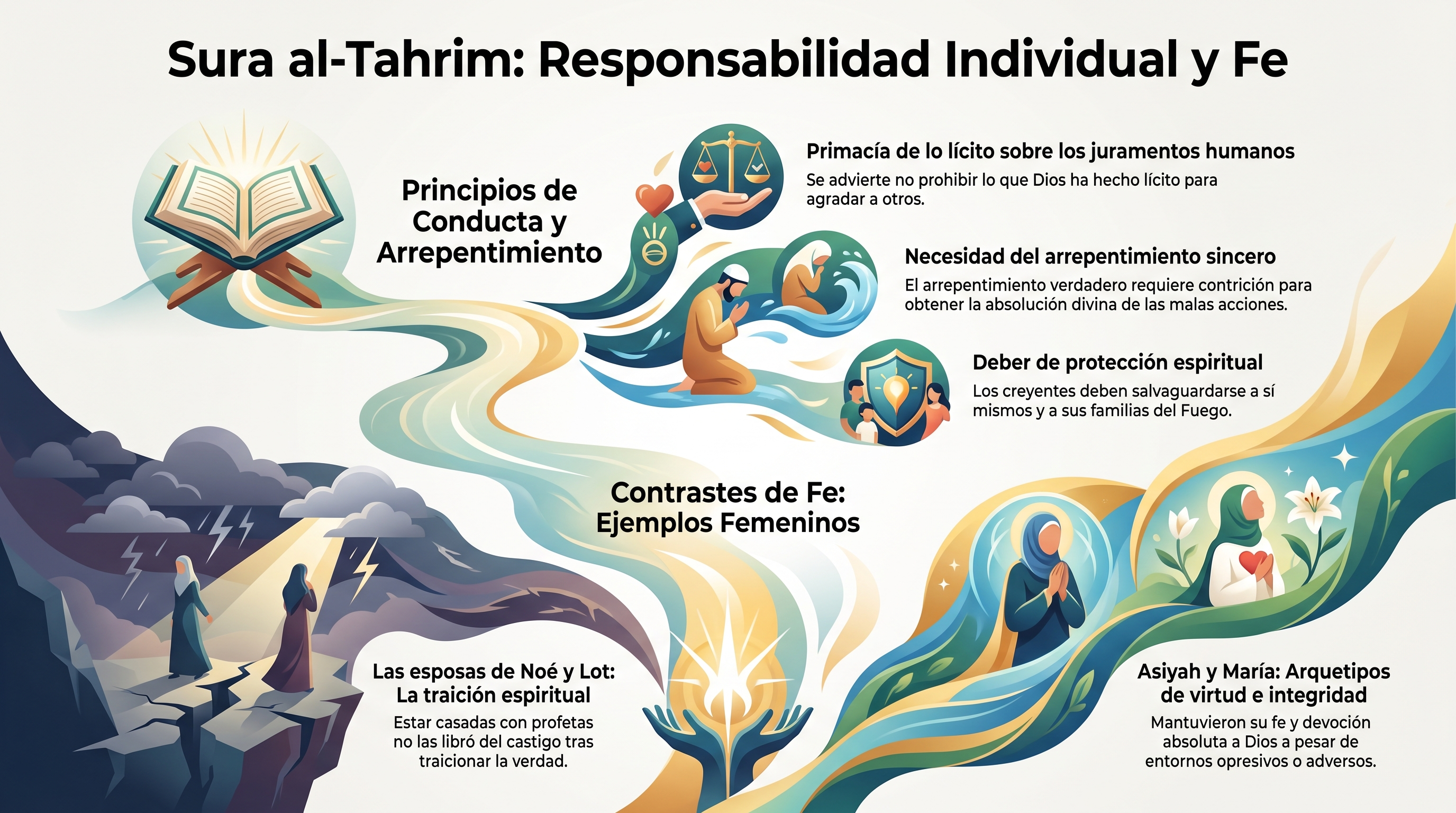 Infografía: 66. al-Taḥrīm