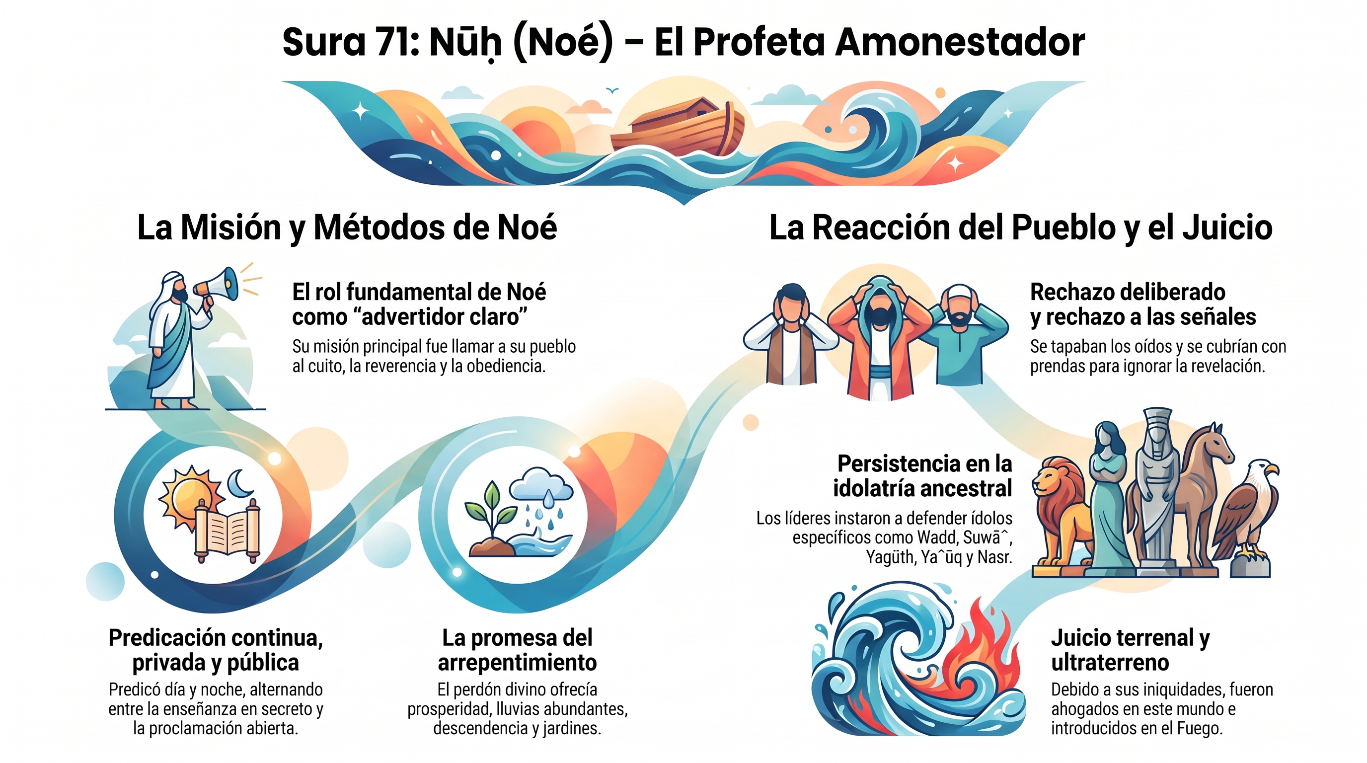 Infografía: 71. Nūḥ