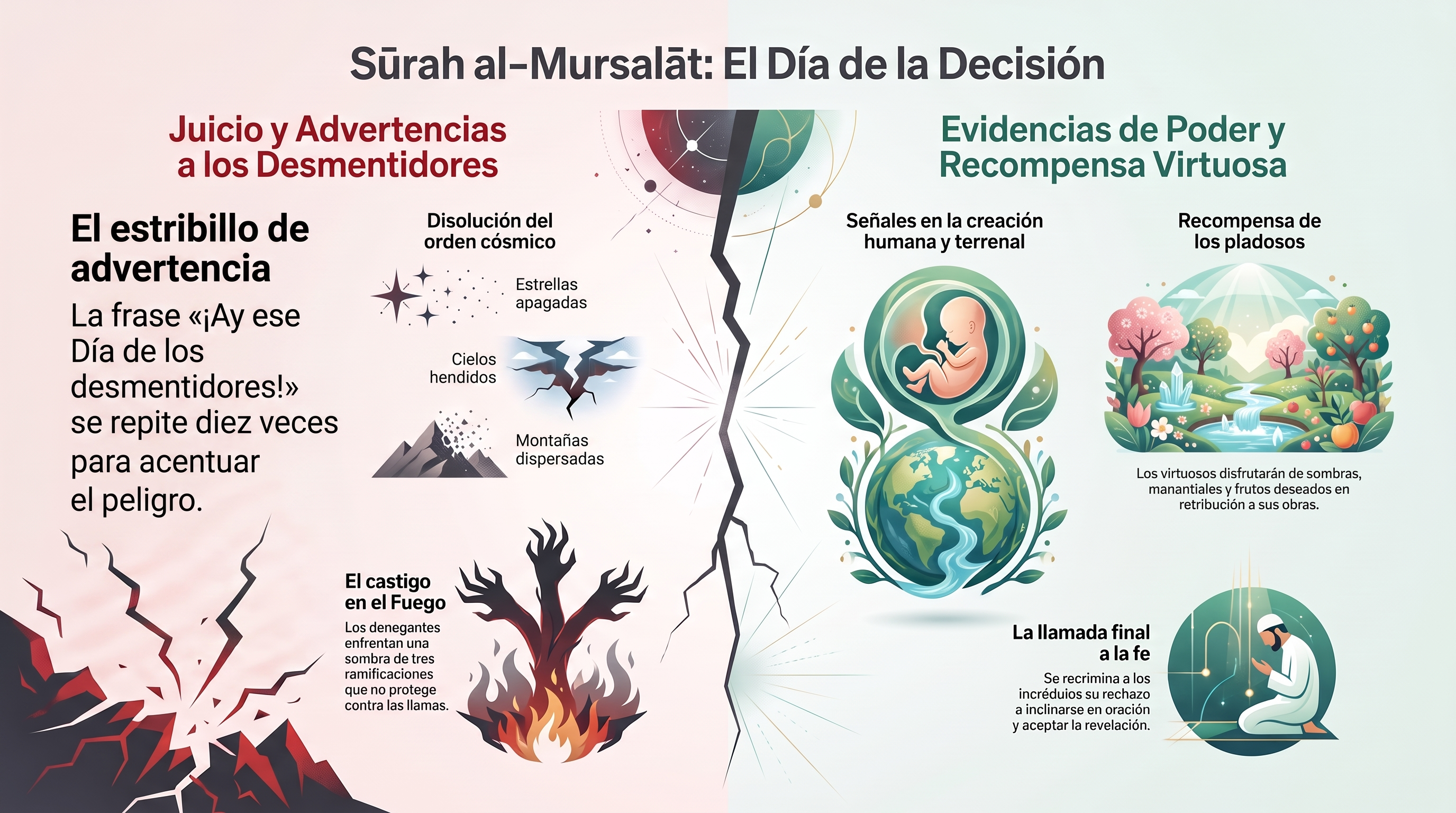Infografía: 77. al-Mursalāt