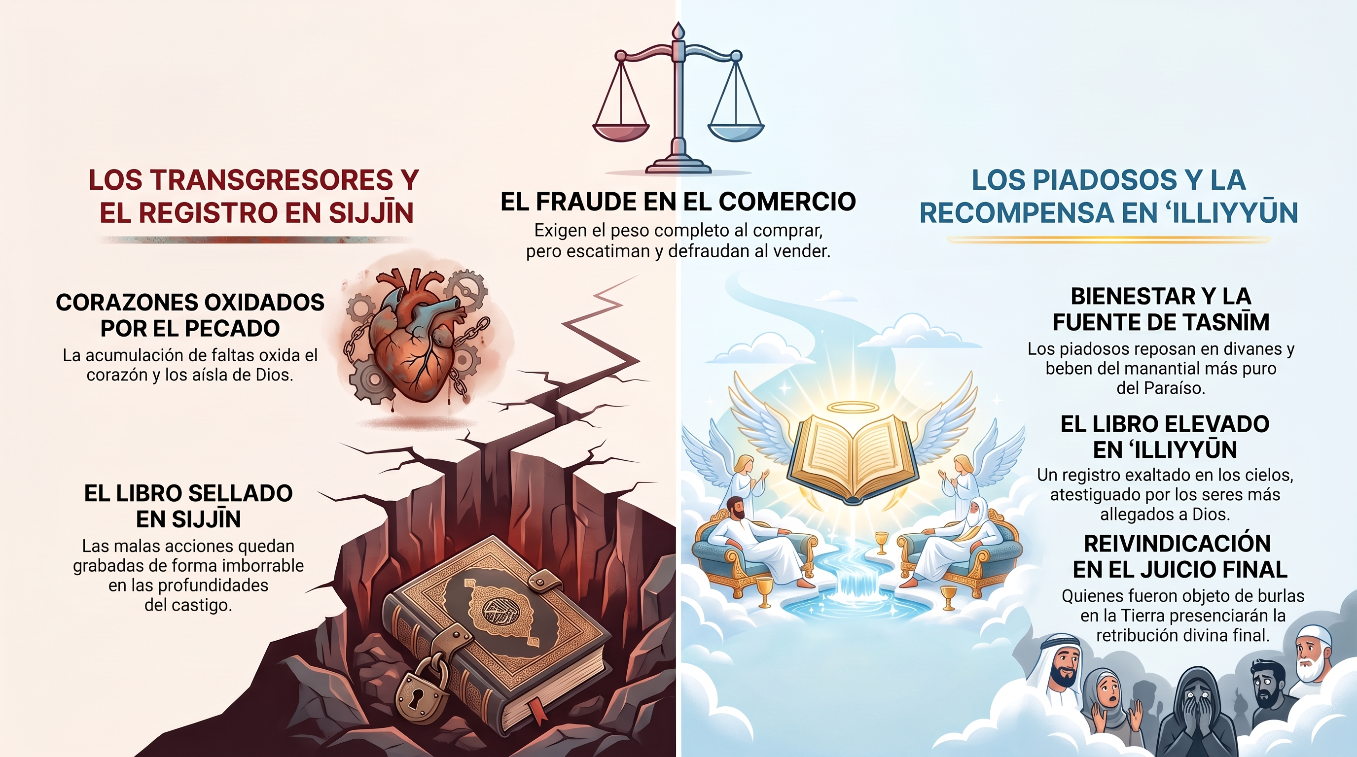 Infografía: 83. al-Muṭaffifīn