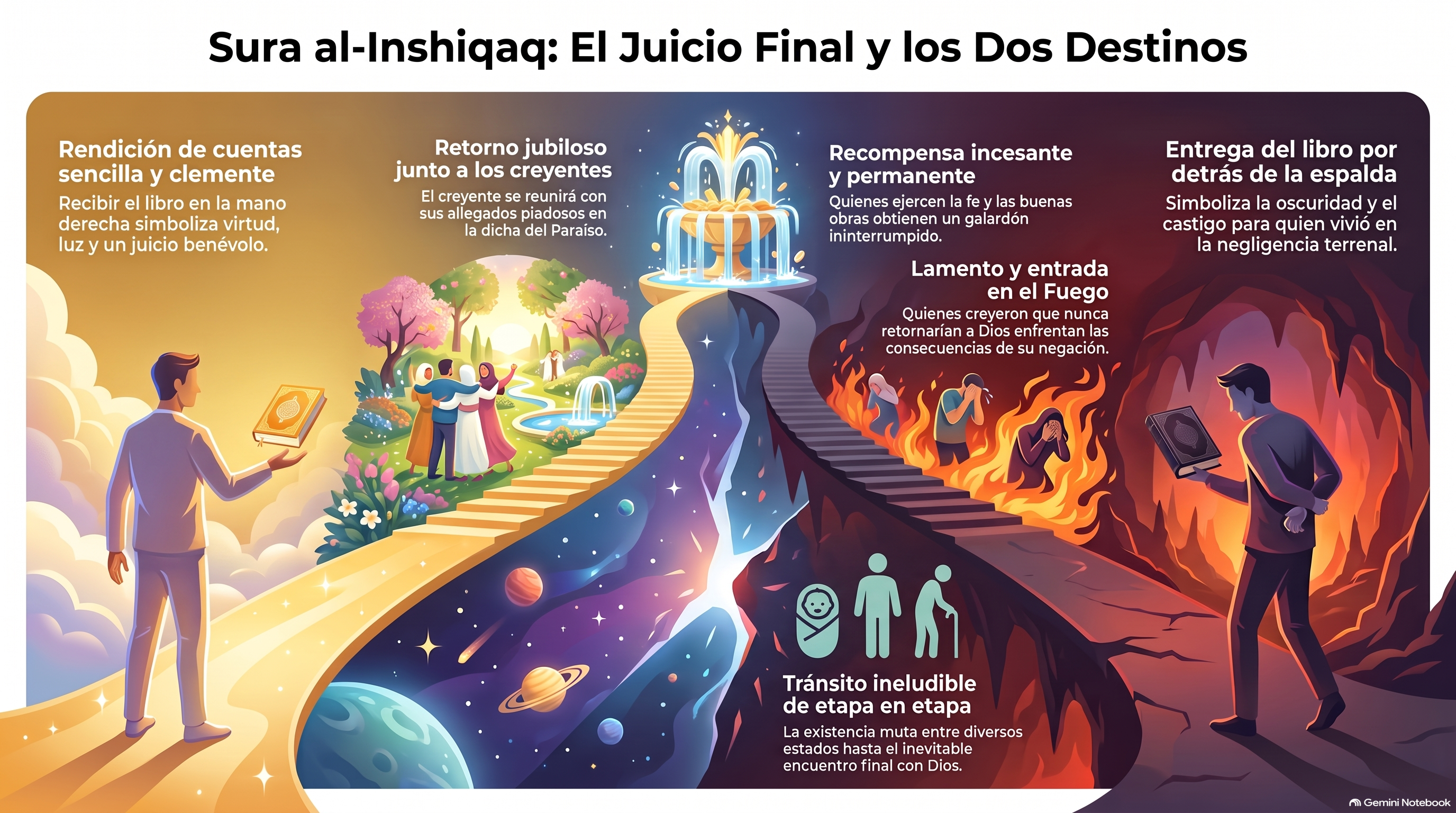 Infografía: 84. al-Inshiqāq