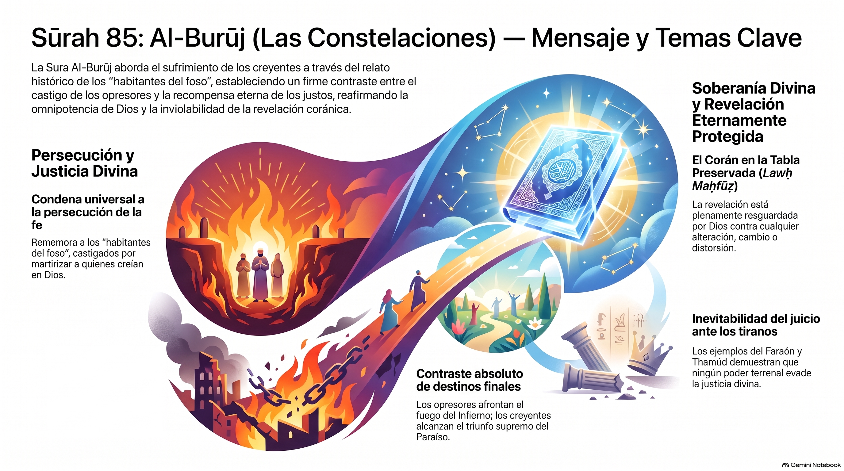 Infografía: 85. al-Burūj