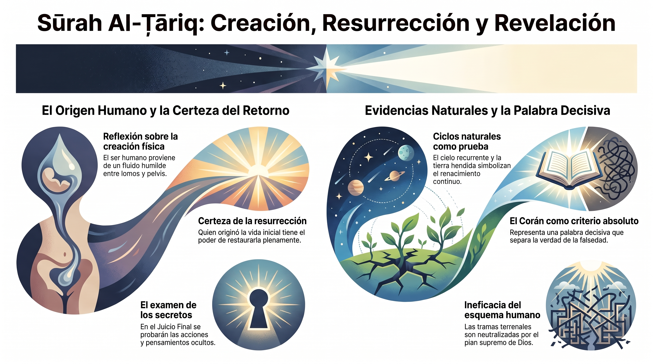 Infografía: 86. al-Ṭāriq