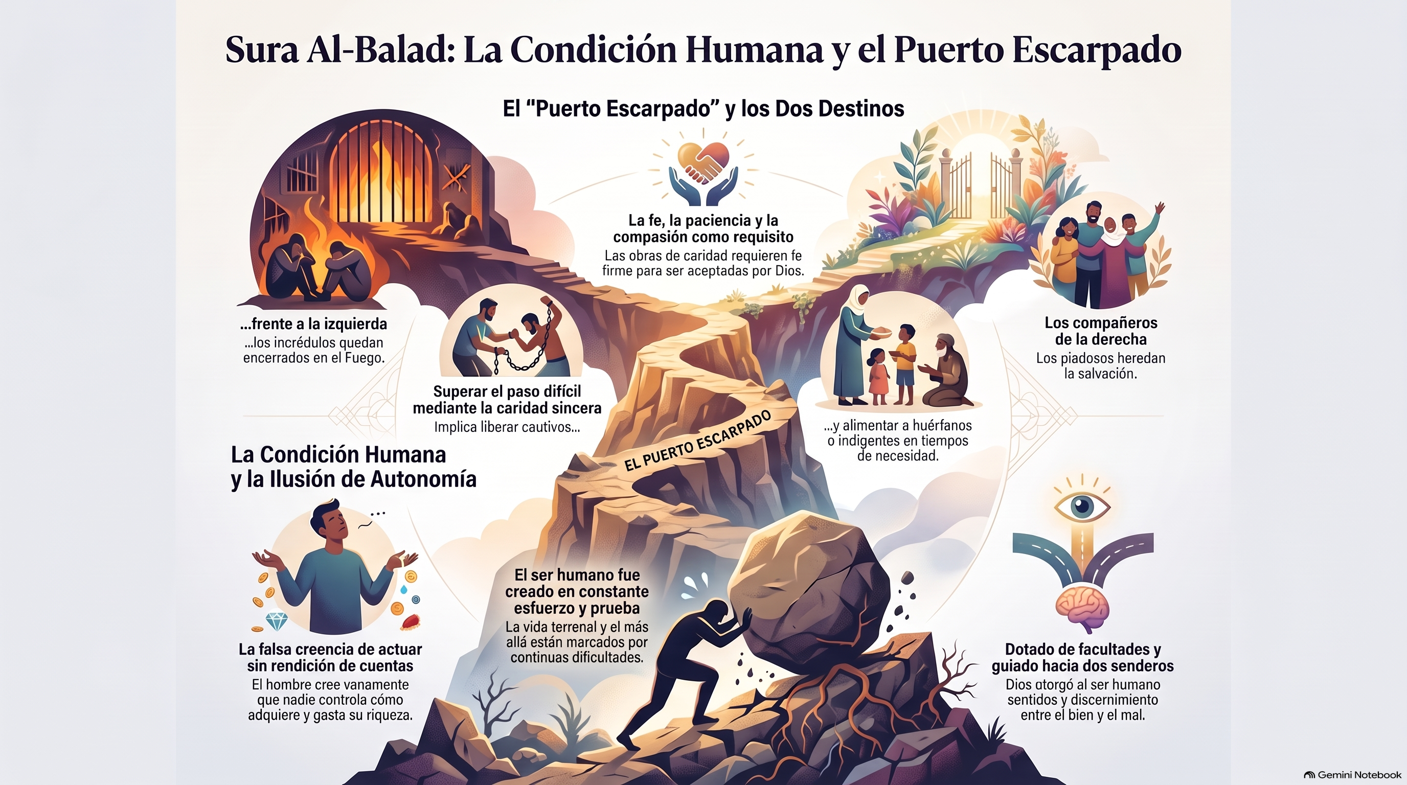 Infografía: 90. al-Balad