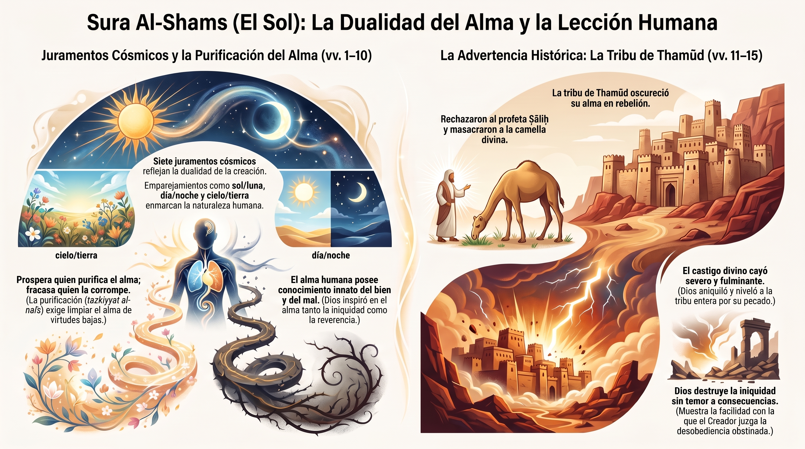 Infografía: 91. al-Shams