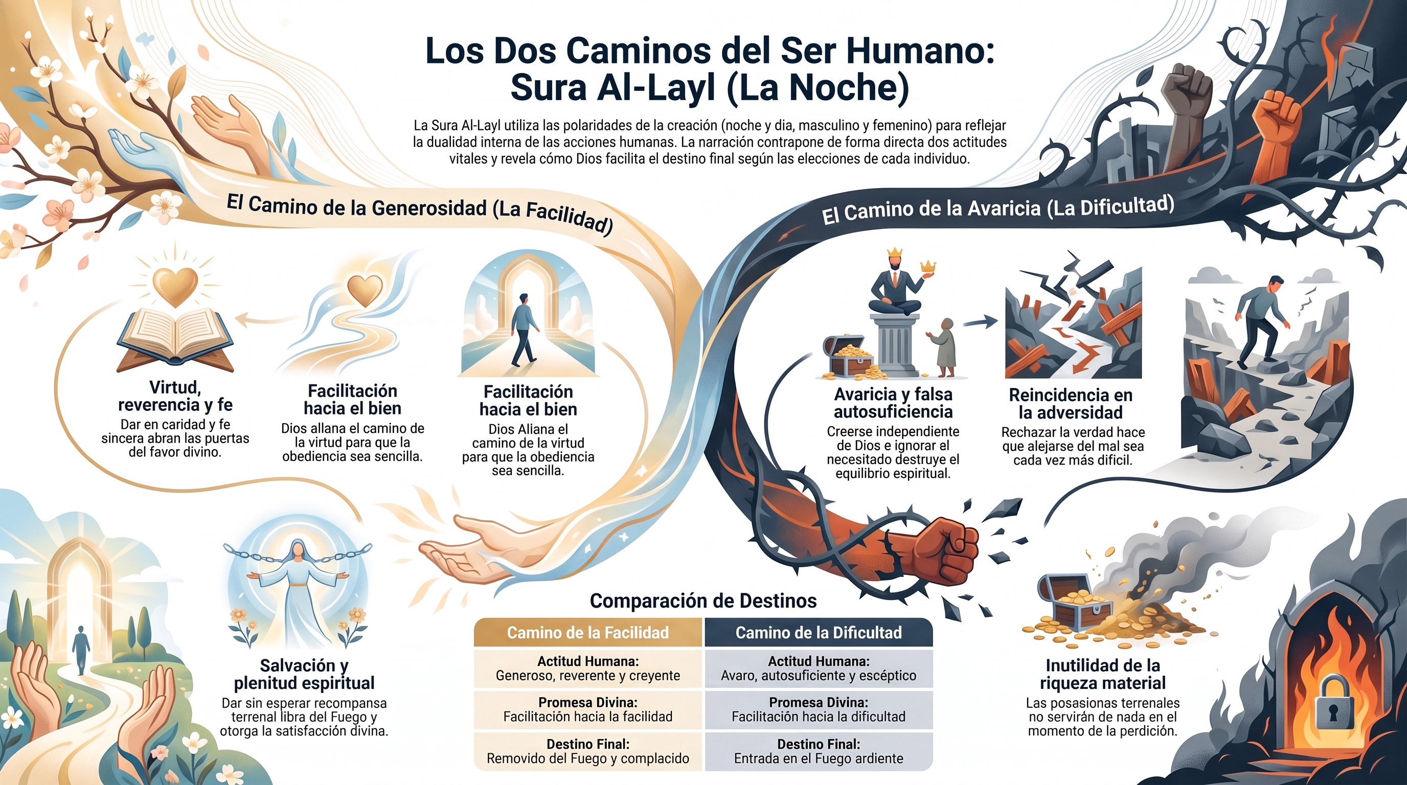 Infografía: 92. al-Layl