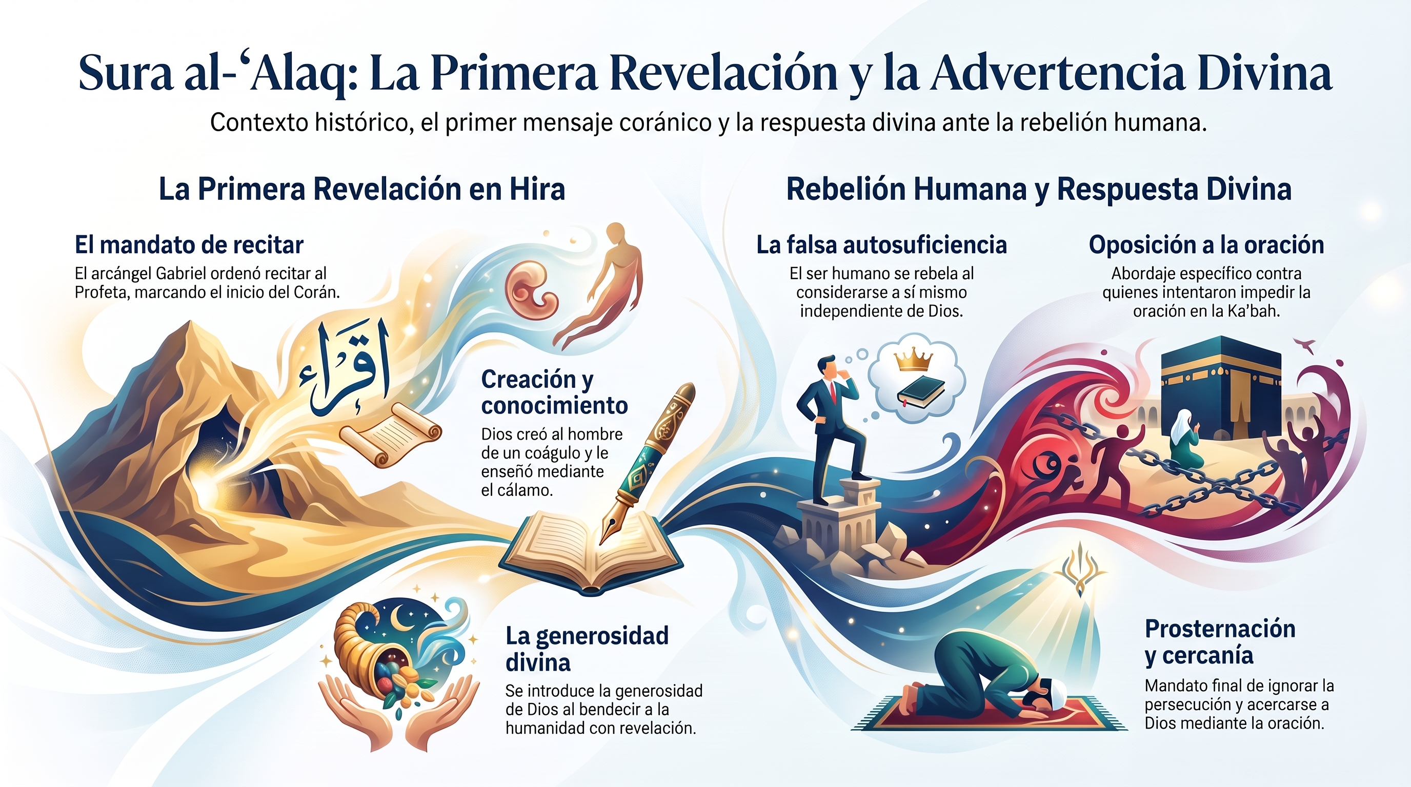 Infografía: 96. al-ʿAlaq