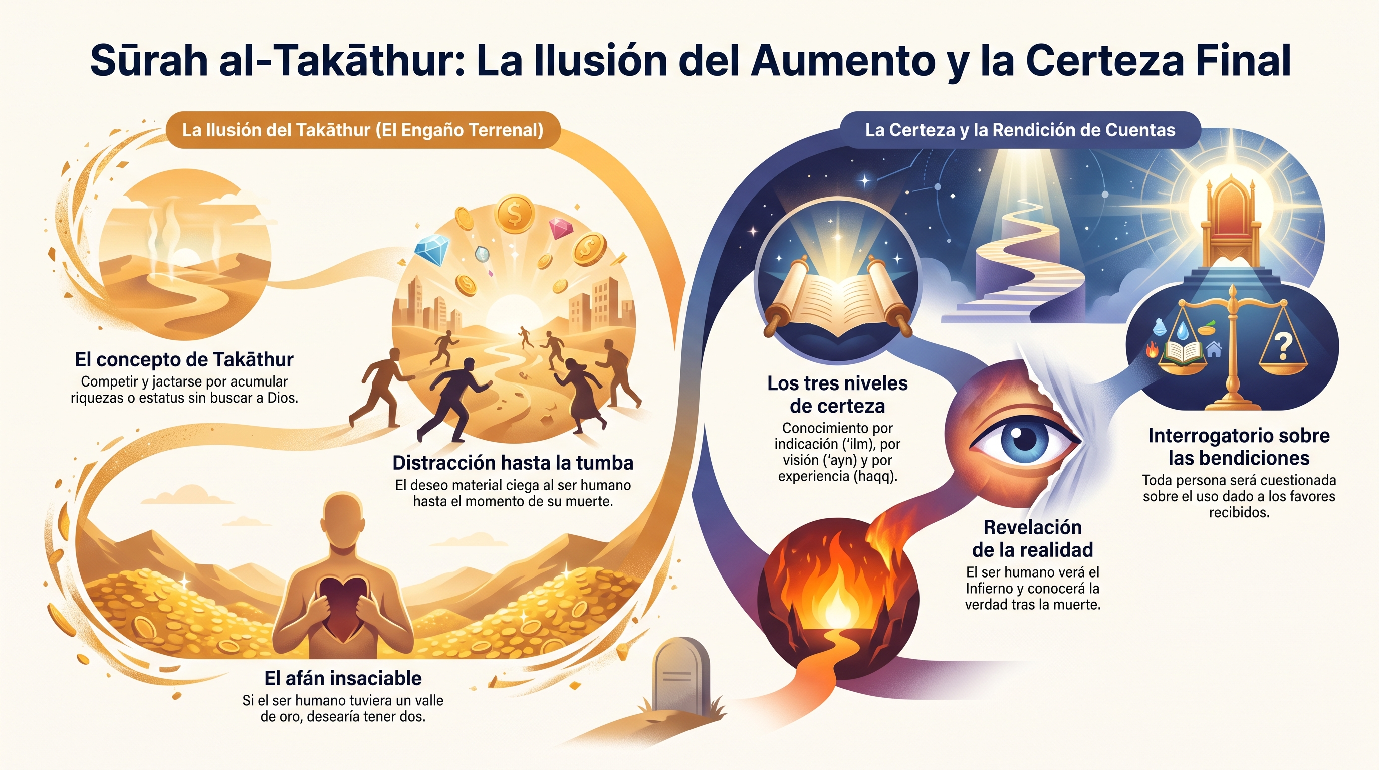 Infografía: 102. al-Takāthur