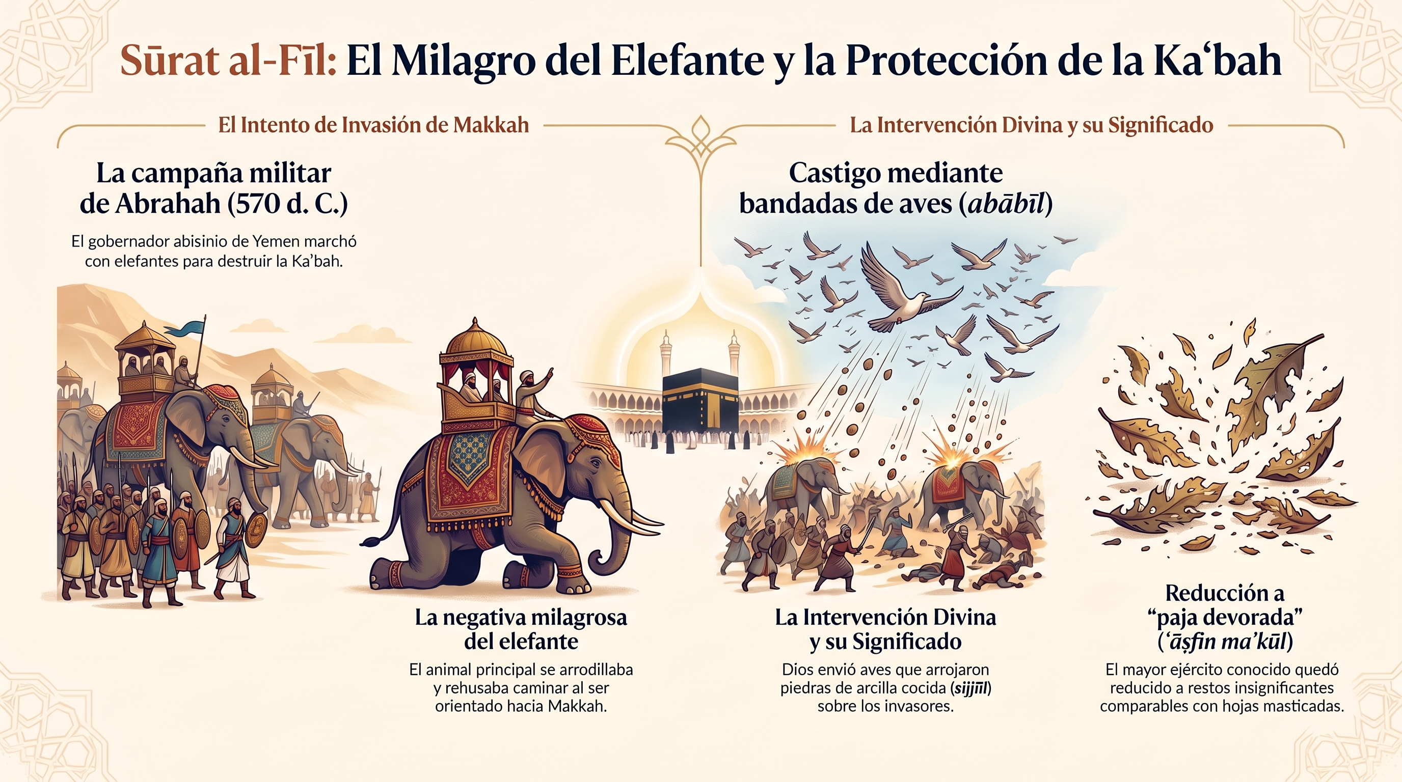 Infografía: 105. al-Fīl