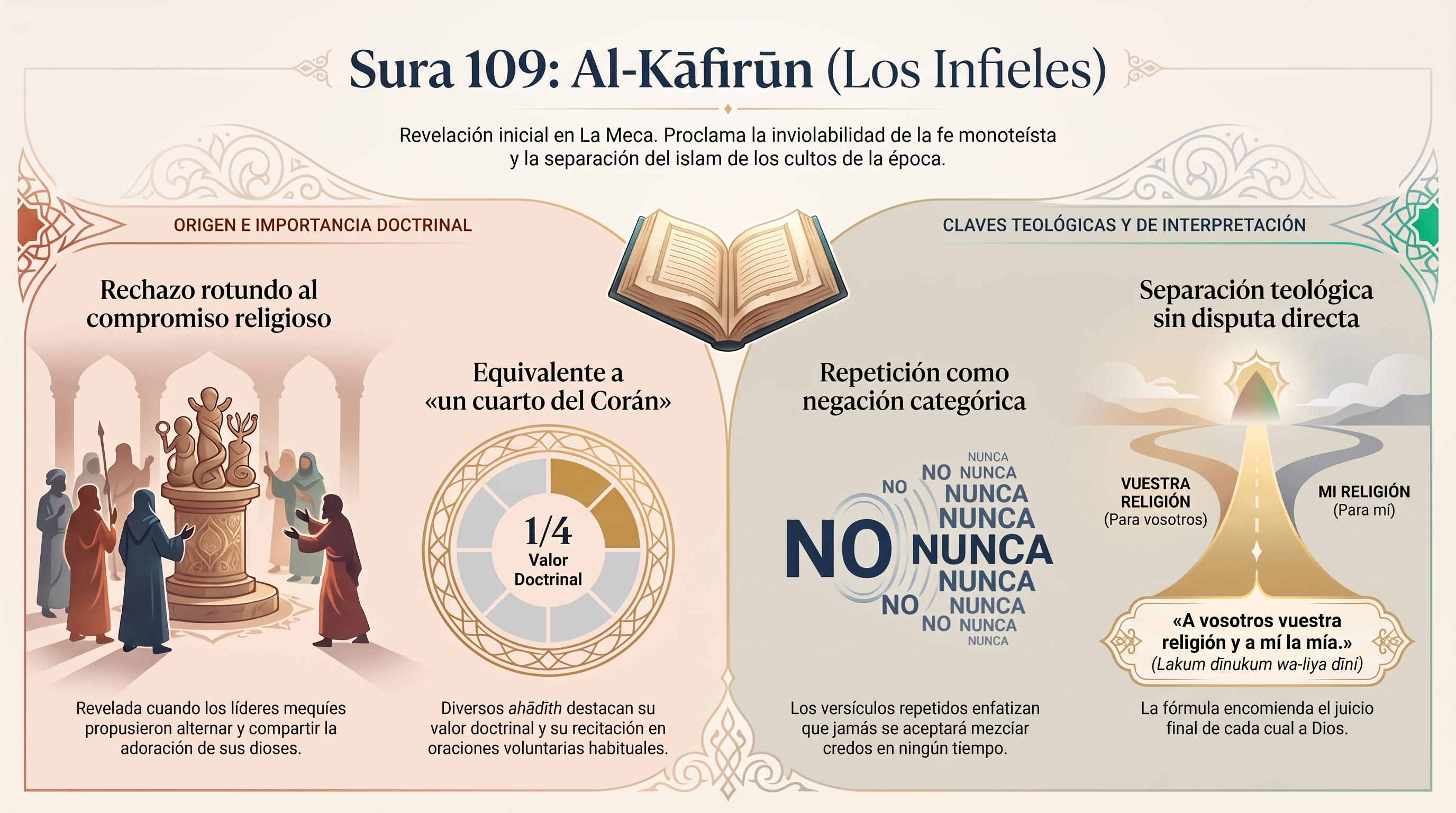 Infografía: 109. al-Kāfirūn