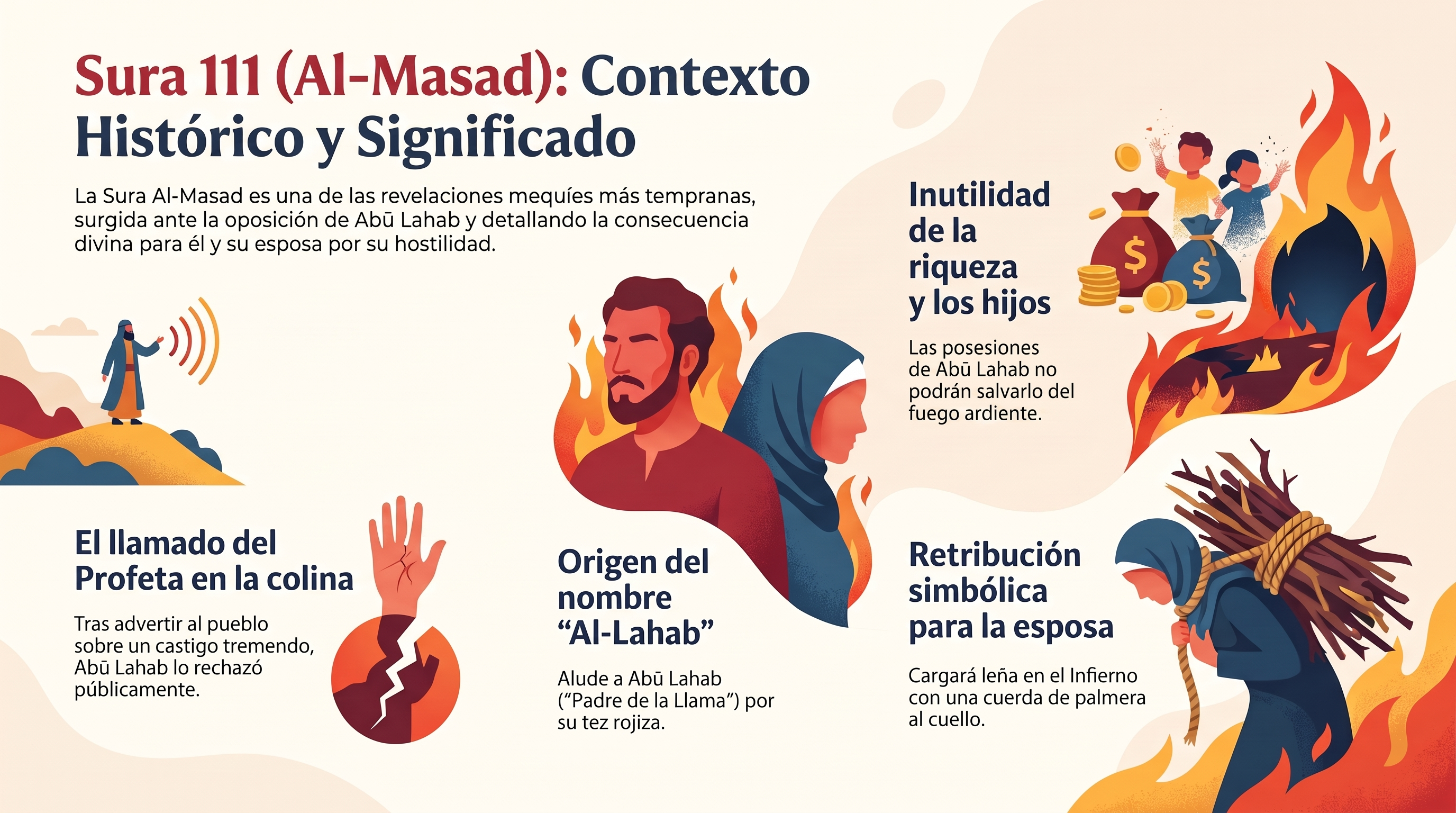Infografía: 111. al-Masad