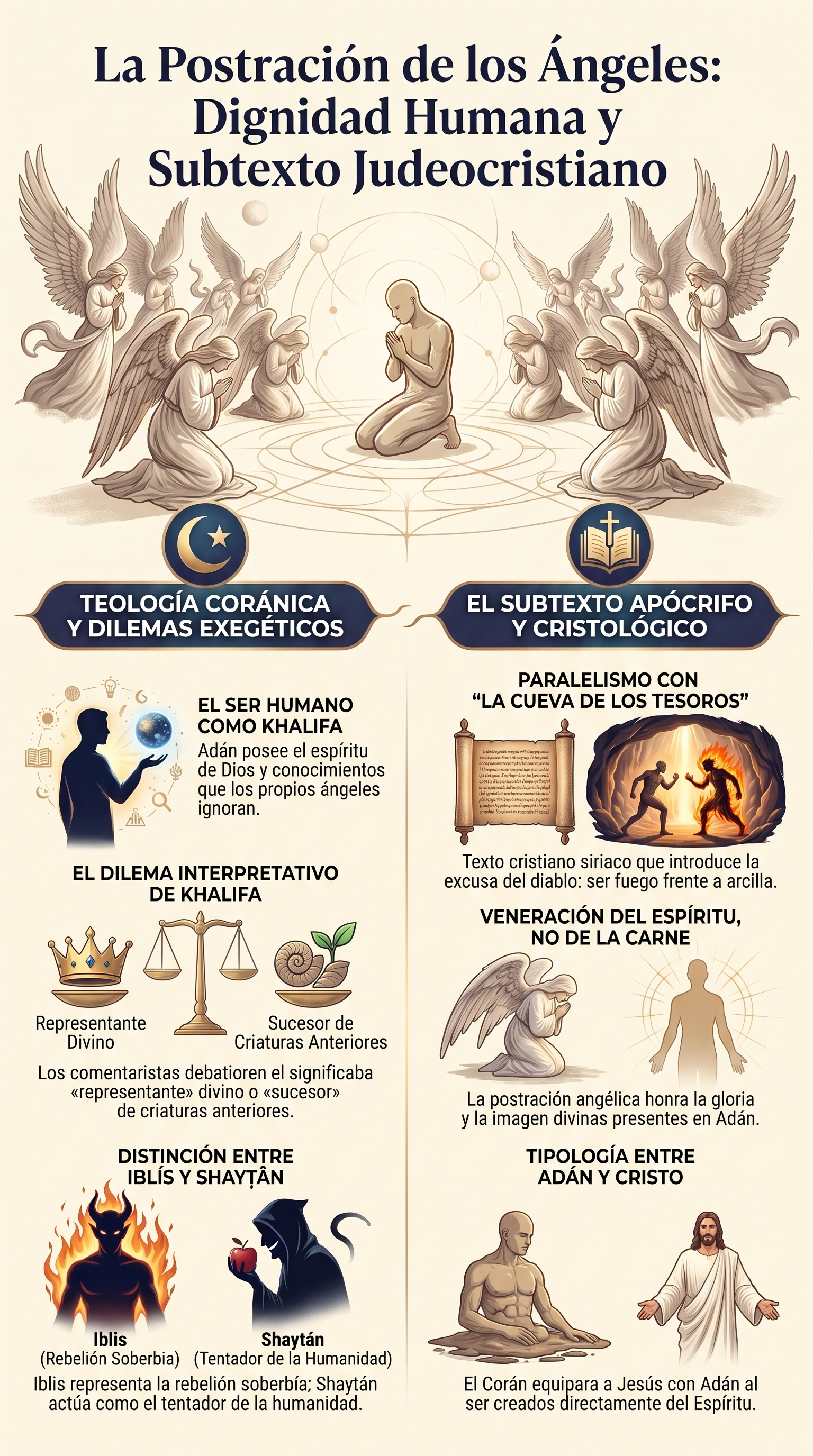Infografía: La postración de los ángeles
