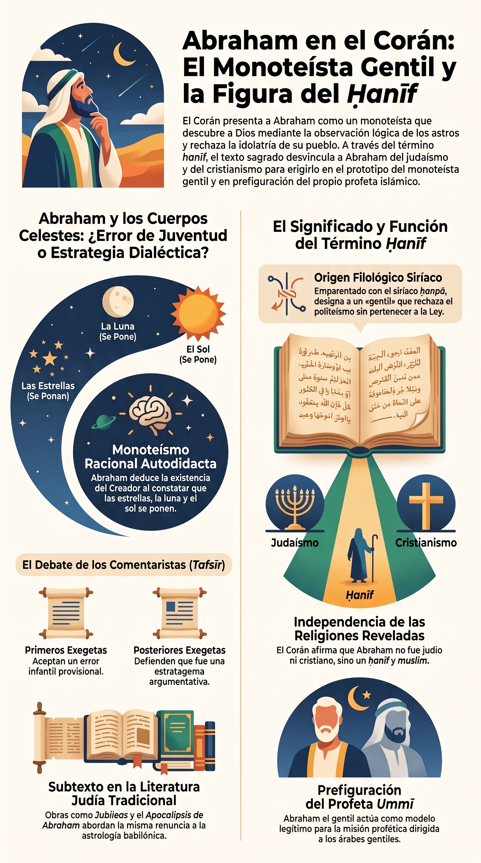Infografía: Abraham, el monoteísta gentil