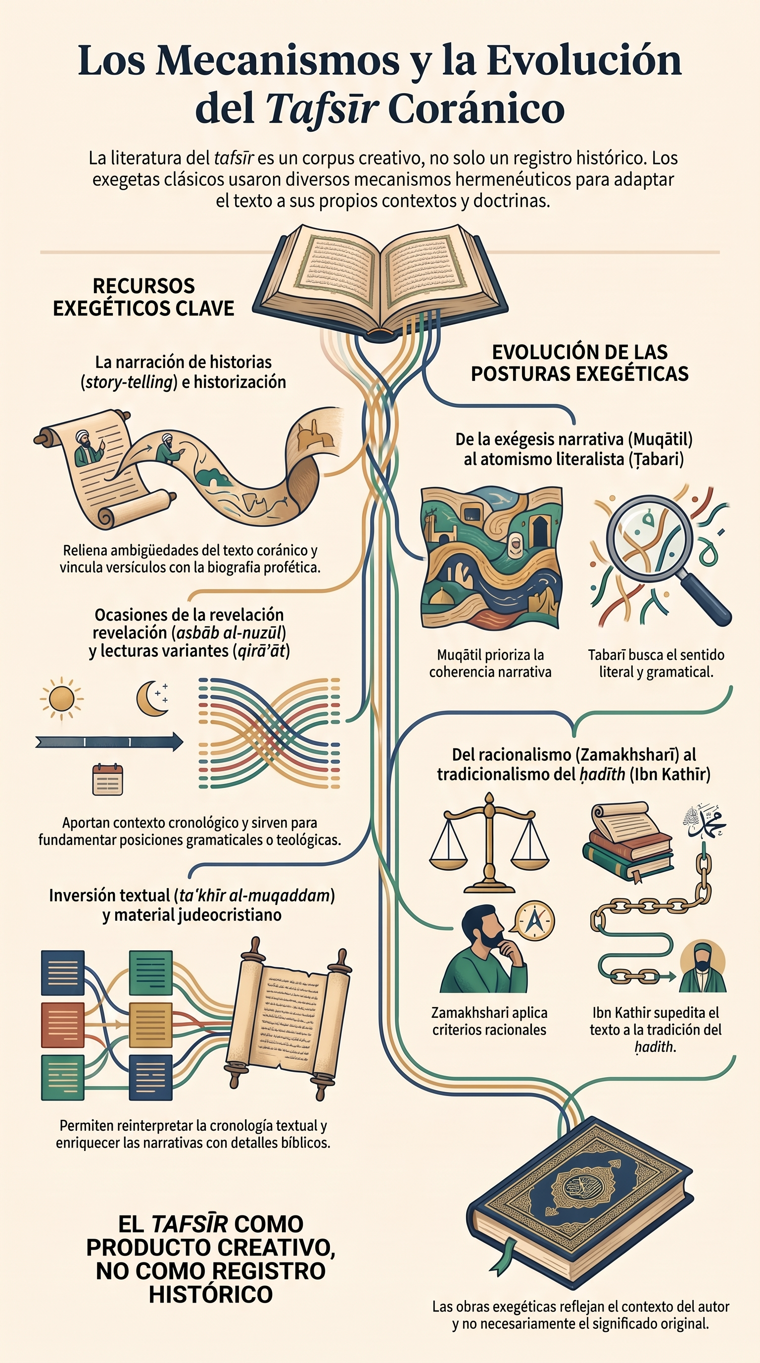Infografía: Corán y tafsīr