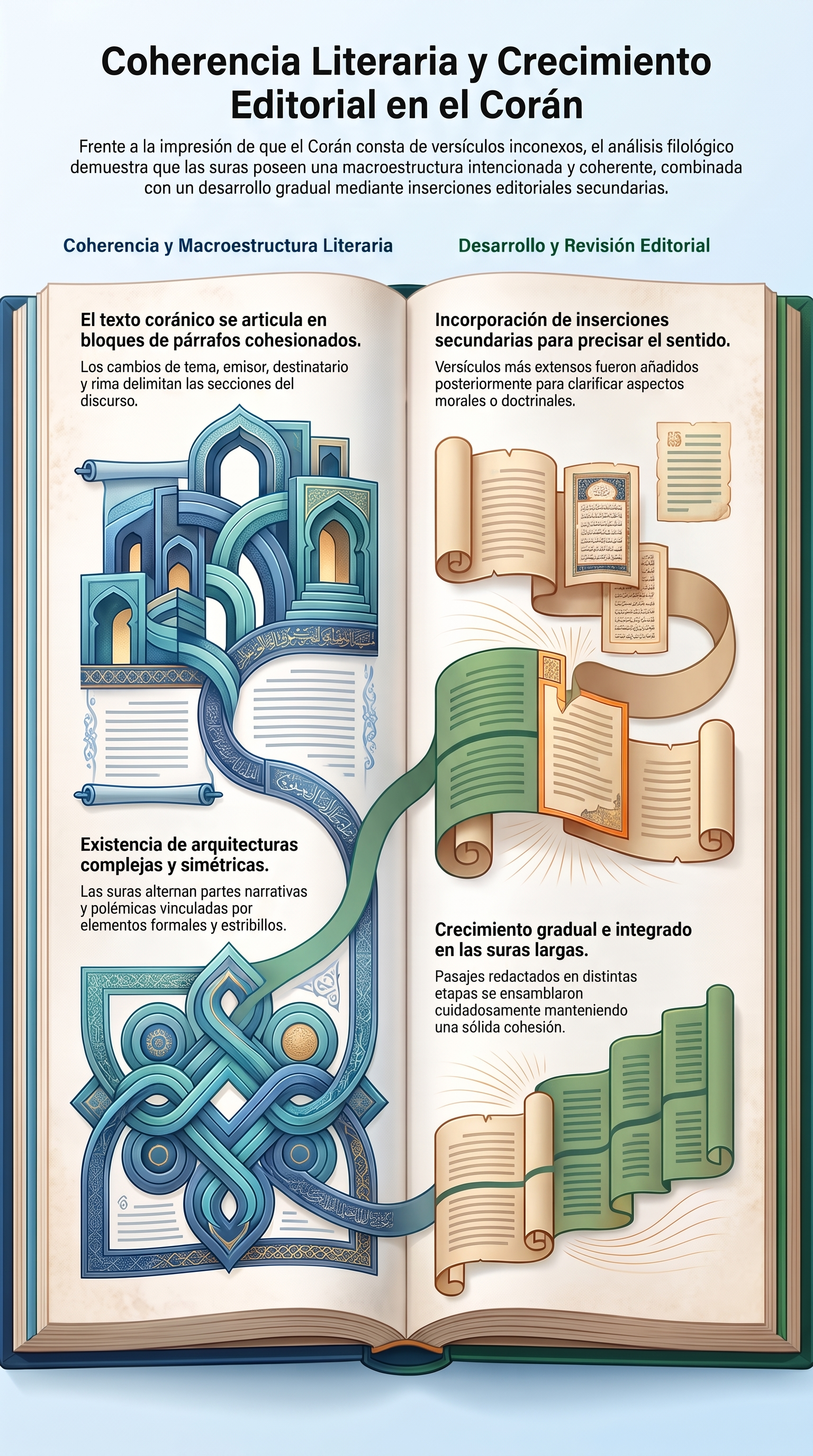 Infografía: Coherencia literaria y revisión secundaria